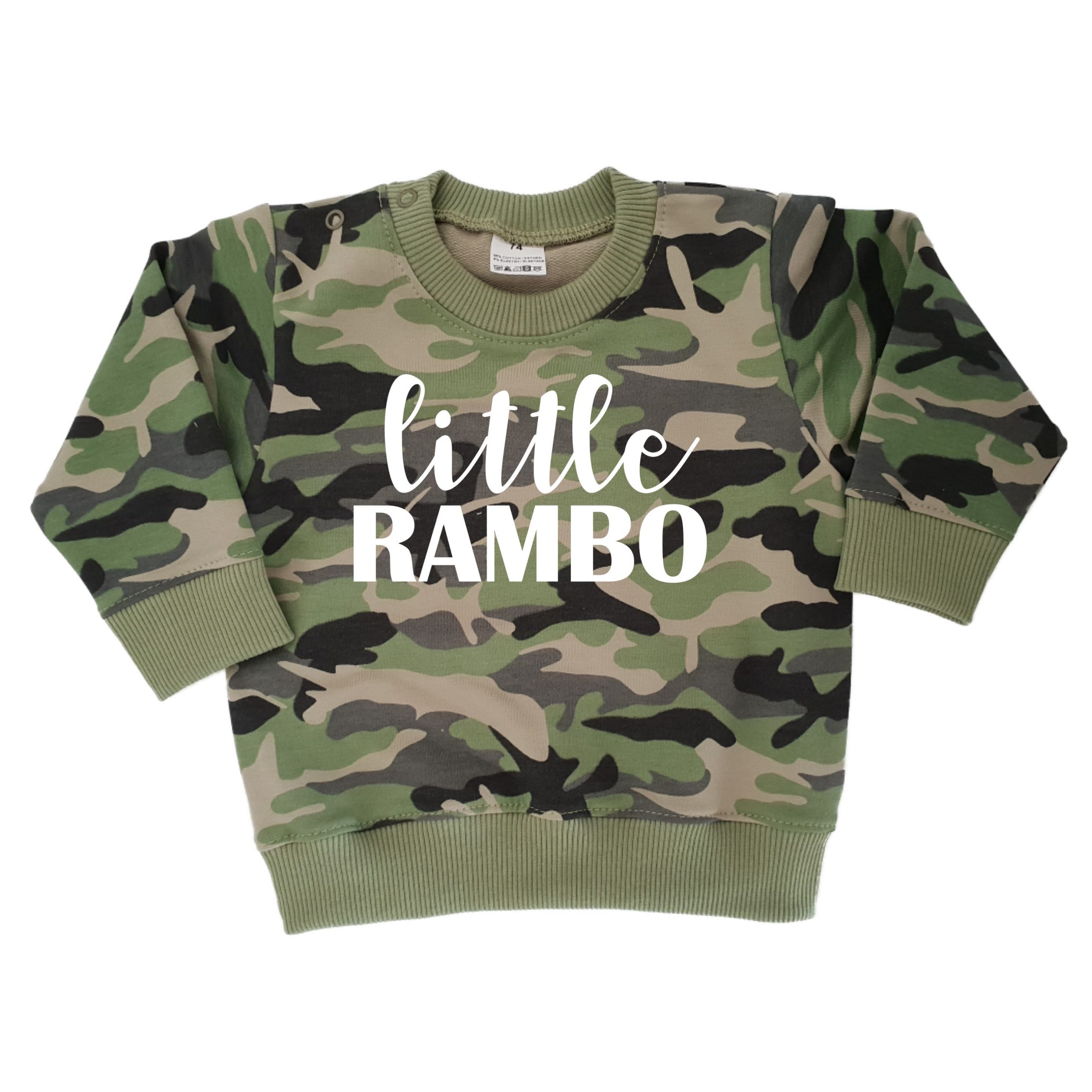 TMHD Camo_Sweater groen Little Rambo TMHD Camo_Sweater groen Little Rambo
